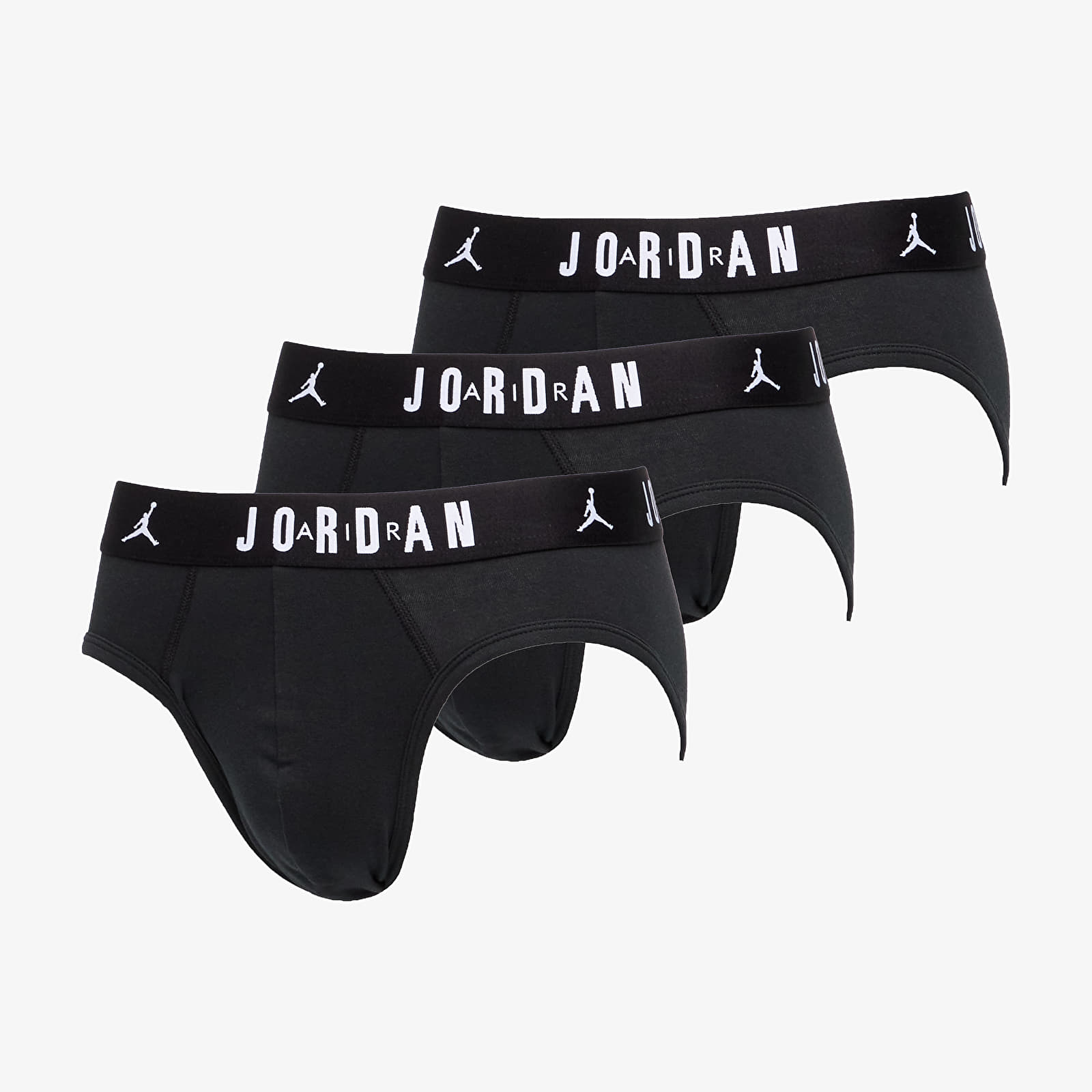 Slipy Jordan Jhm Flight Cotton Brief 3-Pack Black