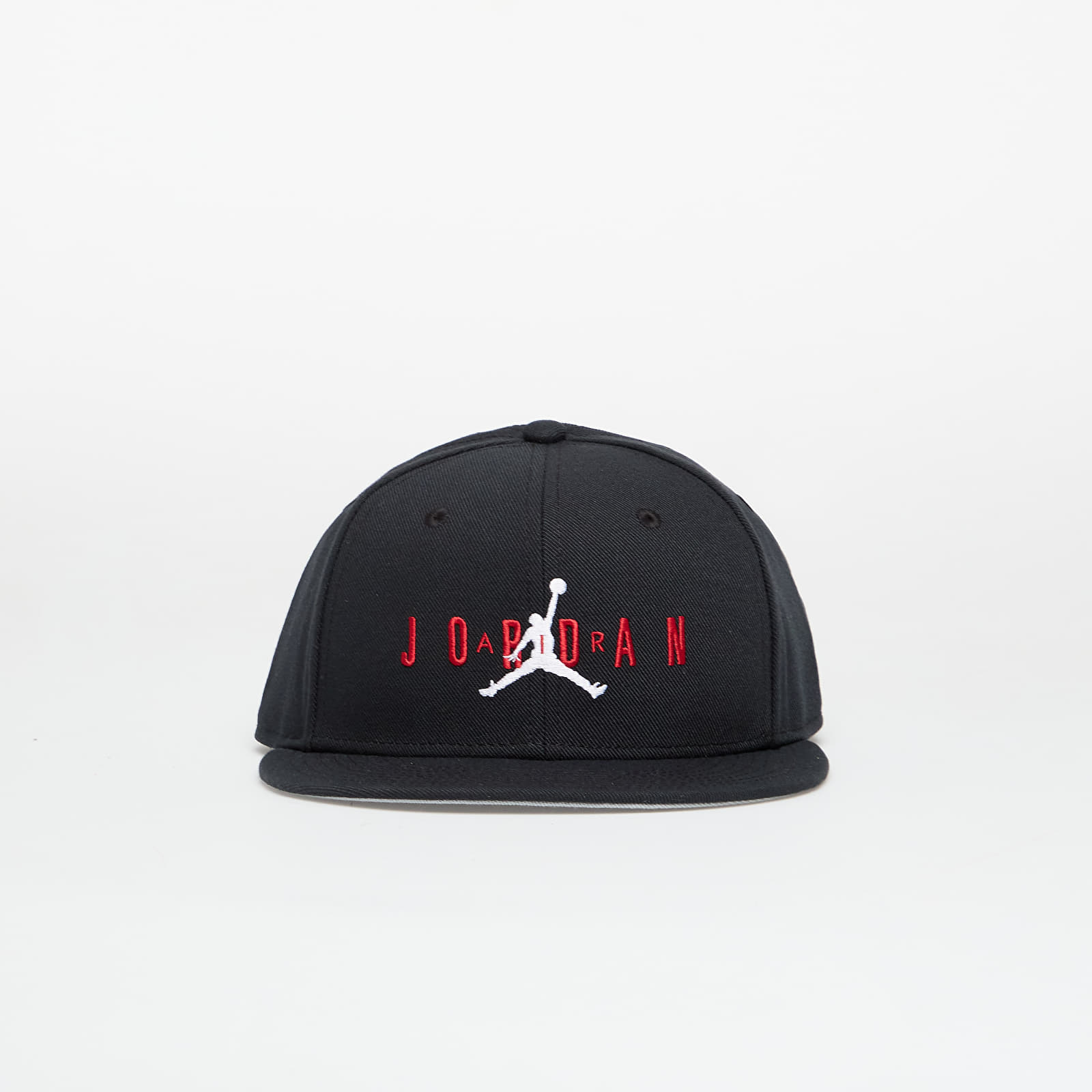 Cappelli Jordan Pro Structured Hat Black/ Lt Smoke Grey/ White