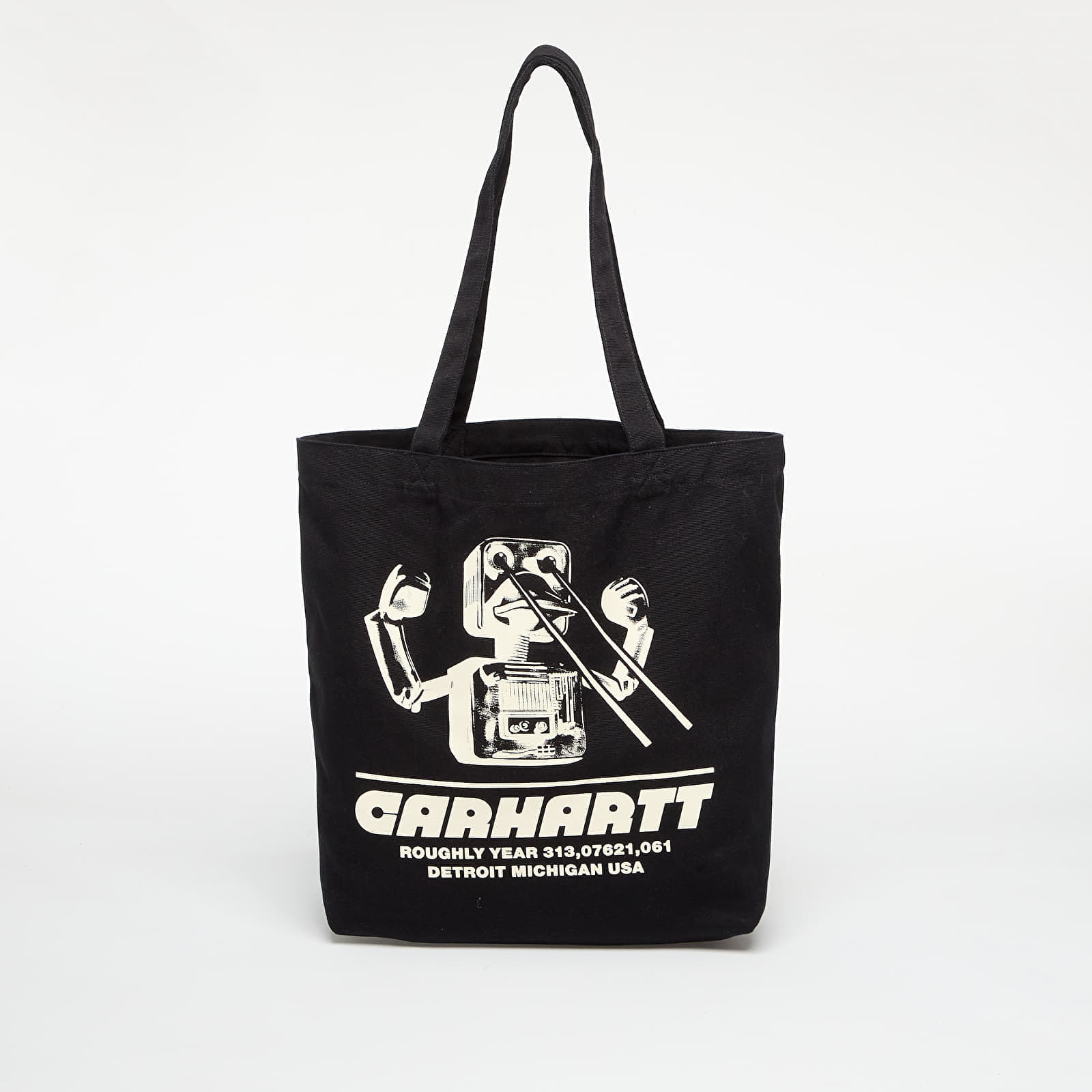 Чанта Carhartt WIP Canvas Graphic Tote Wiptopia Print/ Black Universal
