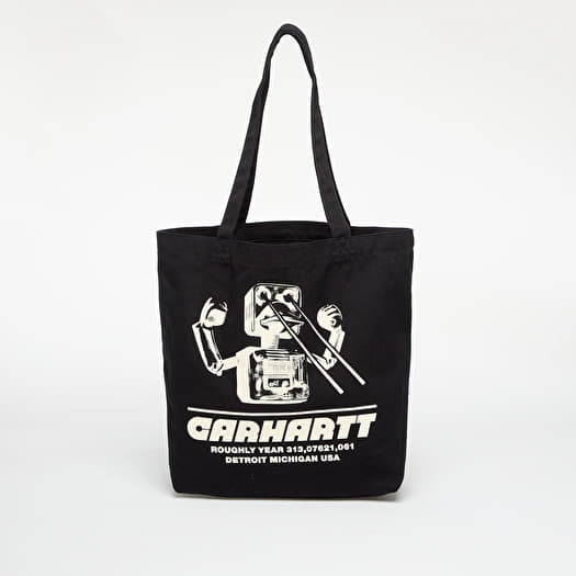 Kott Carhartt WIP Canvas Graphic Tote Wiptopia Print/ Black