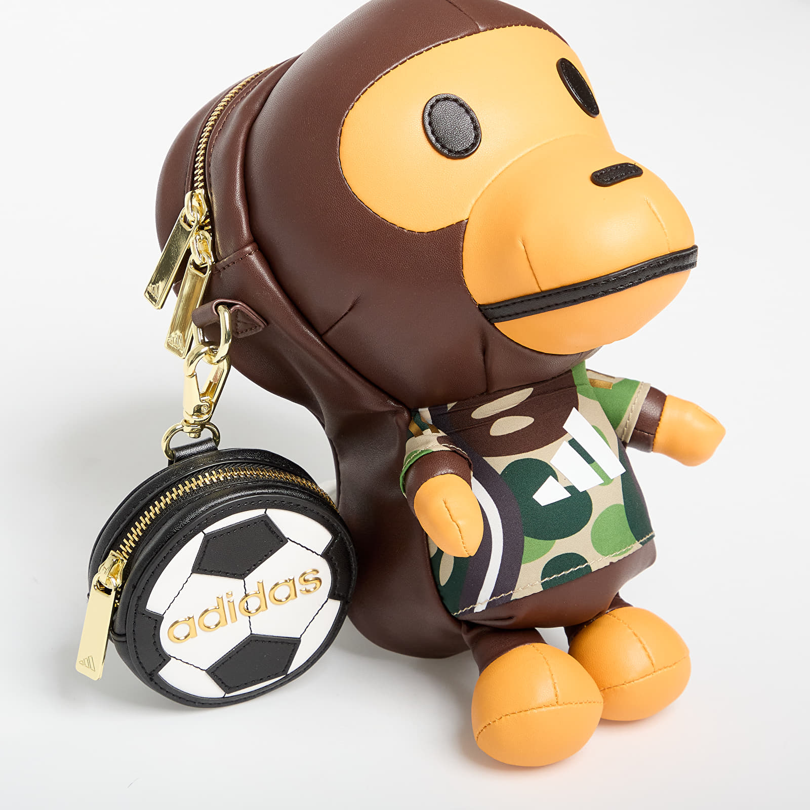  Herren-Accessoires adidas x BAPE Milo Shoulder Bag Auburn