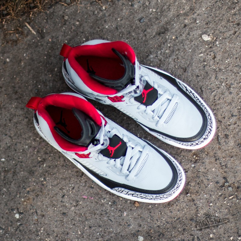 Scarpe donna Jordan Spizike BG Wolf Grey/Gym Red/Black