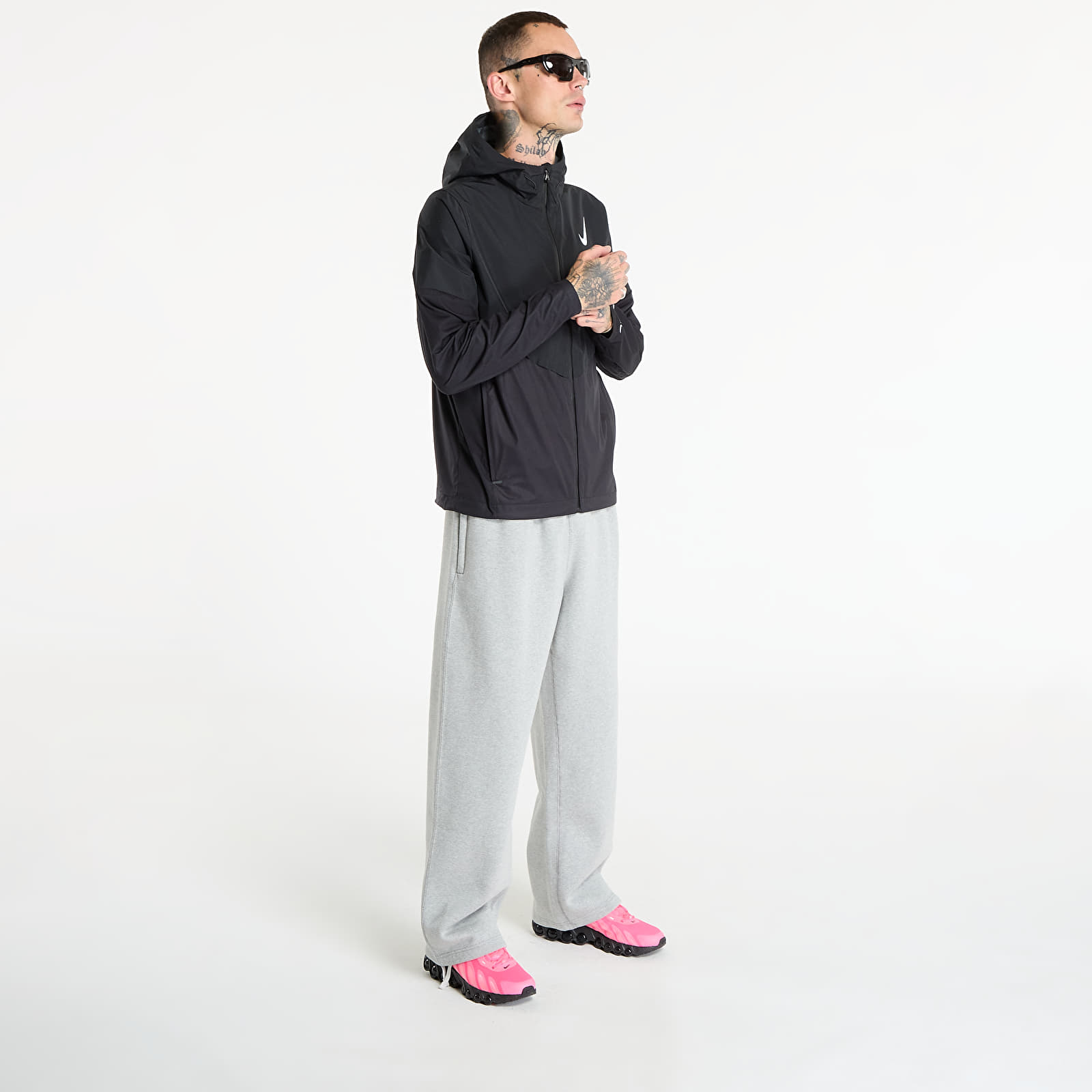 Jakne Nike AeroSwift Men's Storm-FIT Aerogami Running Jacket Black/ Summit White