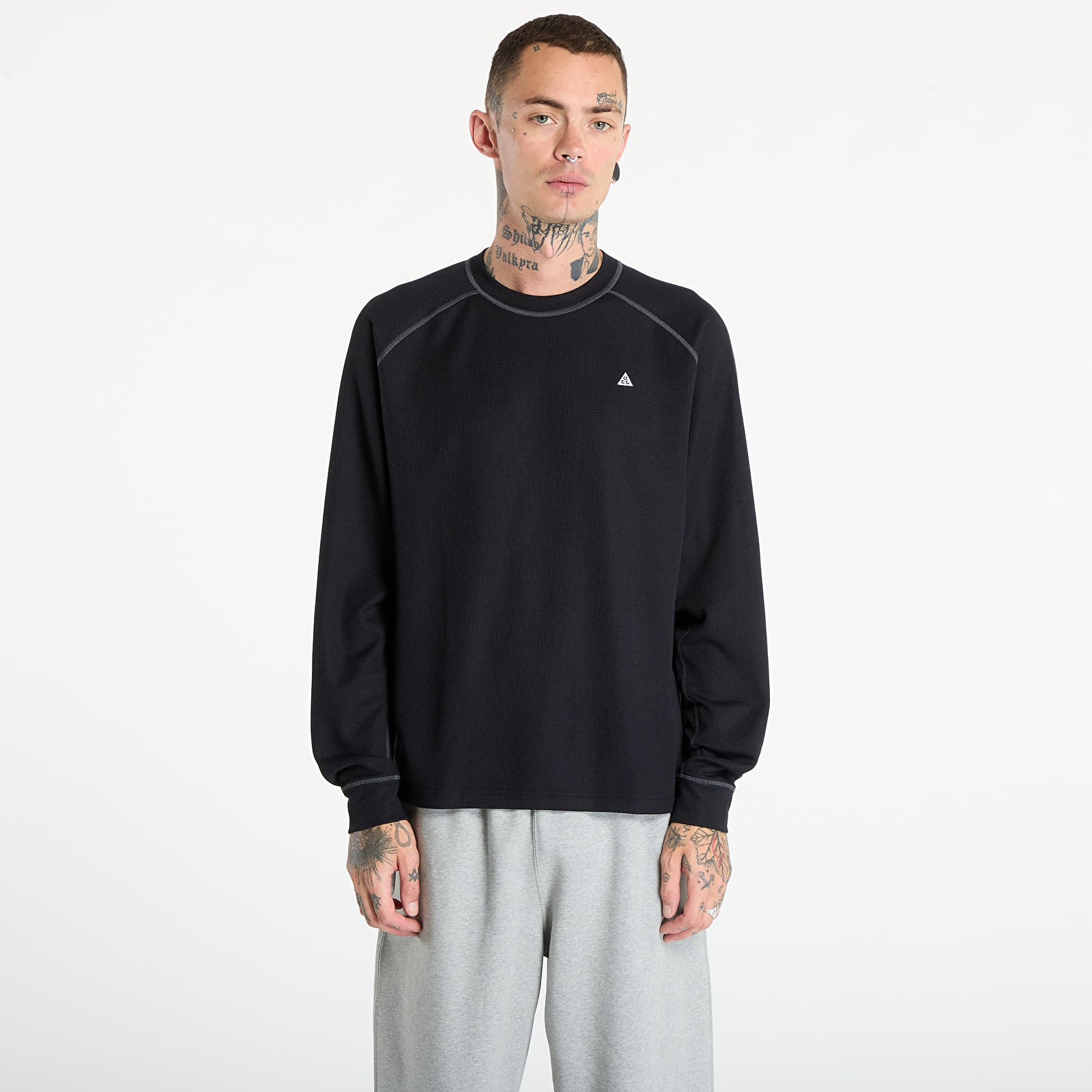Magliette Nike ACG "Chinati" Men's Dri-FIT ADV Long-Sleeve Top Black/ Anthracite/ Summit White