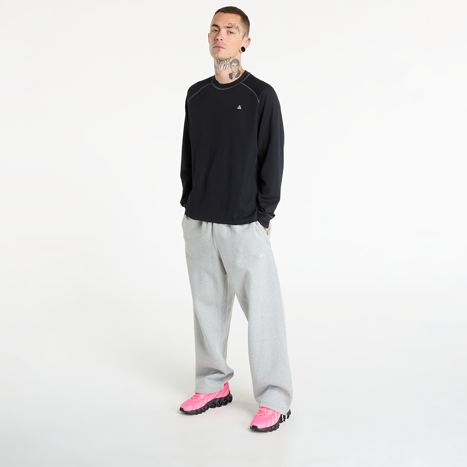 Magliette Nike ACG "Chinati" Men's Dri-FIT ADV Long-Sleeve Top Black/ Anthracite/ Summit White