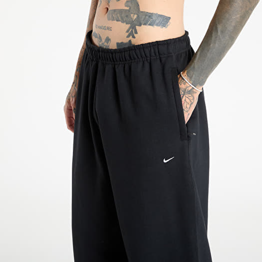 black nike sweatpants cuffed