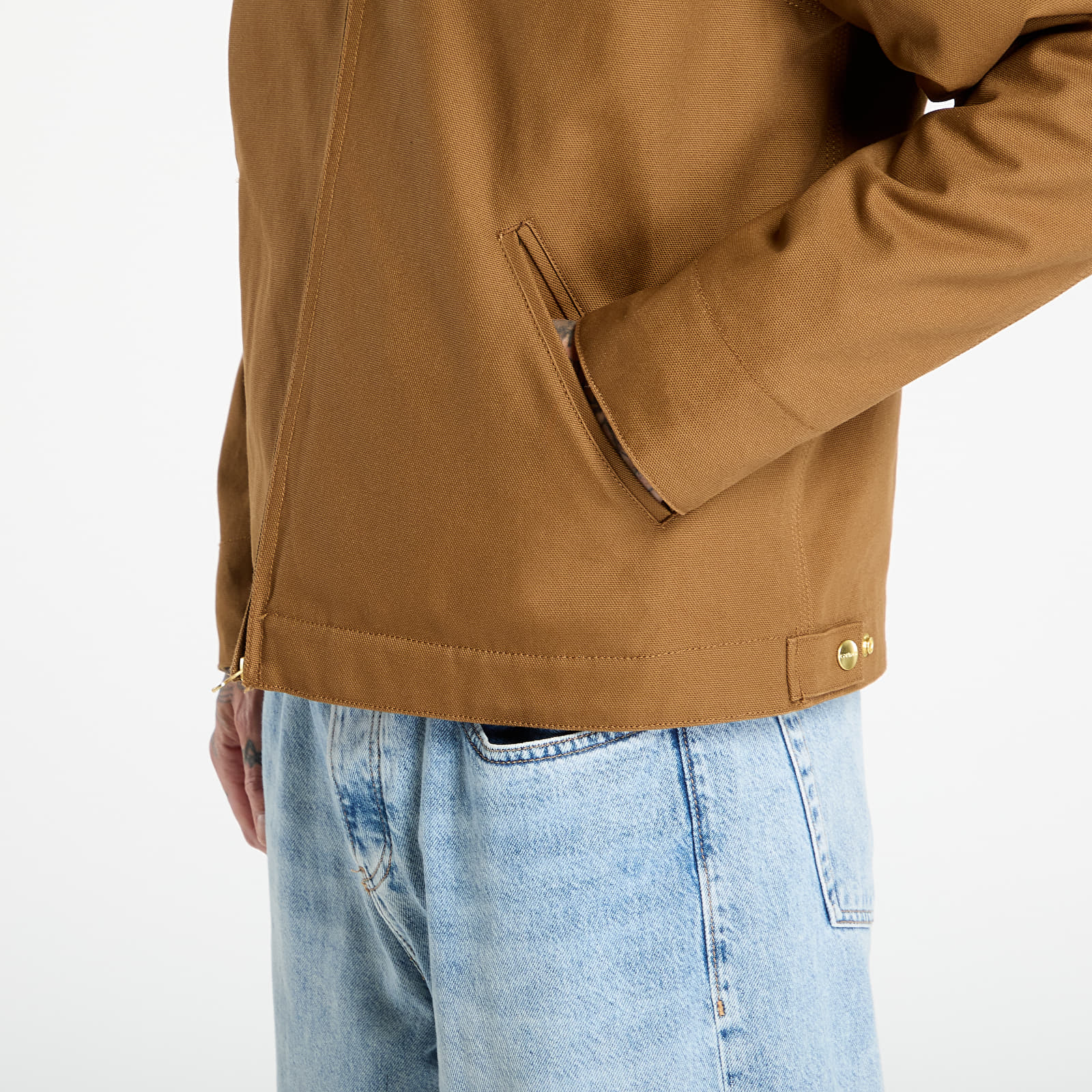 Jackets Carhartt WIP Detroit Jacket (Winter) UNISEX Hamilton Brown/ Tobacco Rigid