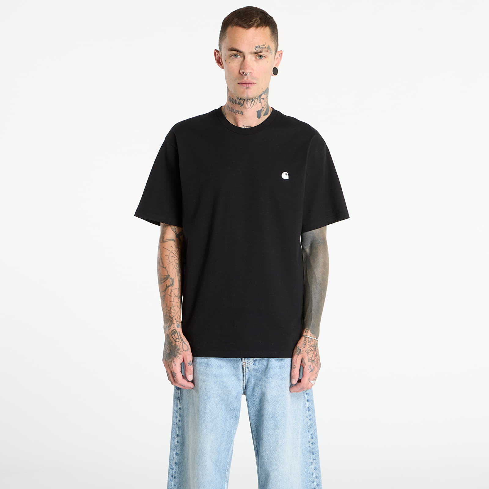 Tričko Carhartt WIP S/S Madison T-Shirt UNISEX Black/ Wax L