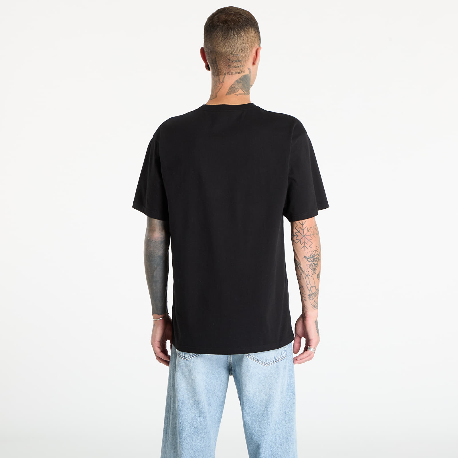 Majice T-shirt Carhartt WIP S/S Madison T-Shirt UNISEX Black/ Wax