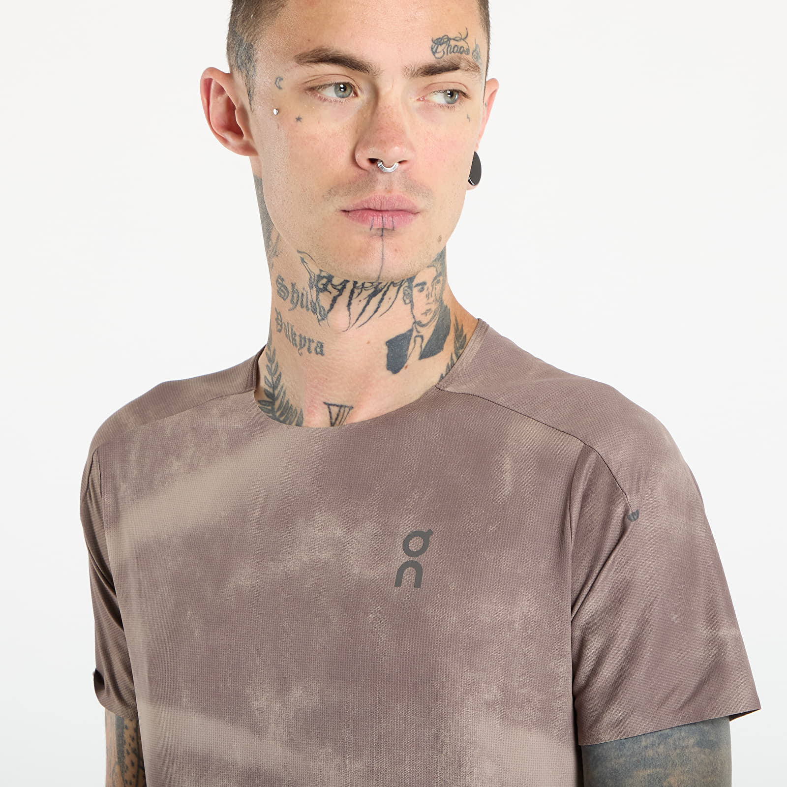 Magliette da uomo On Performance Tee AOP Cinder/ Black