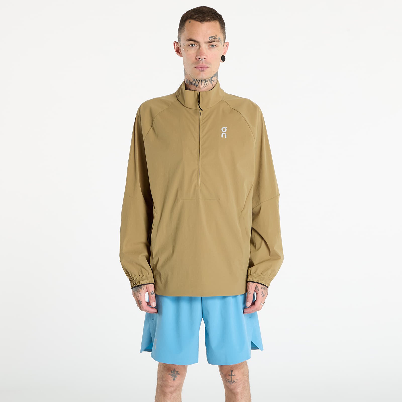 Jachetă On All-Day 1/2 Zip Jacket Beige/ Khaki XL