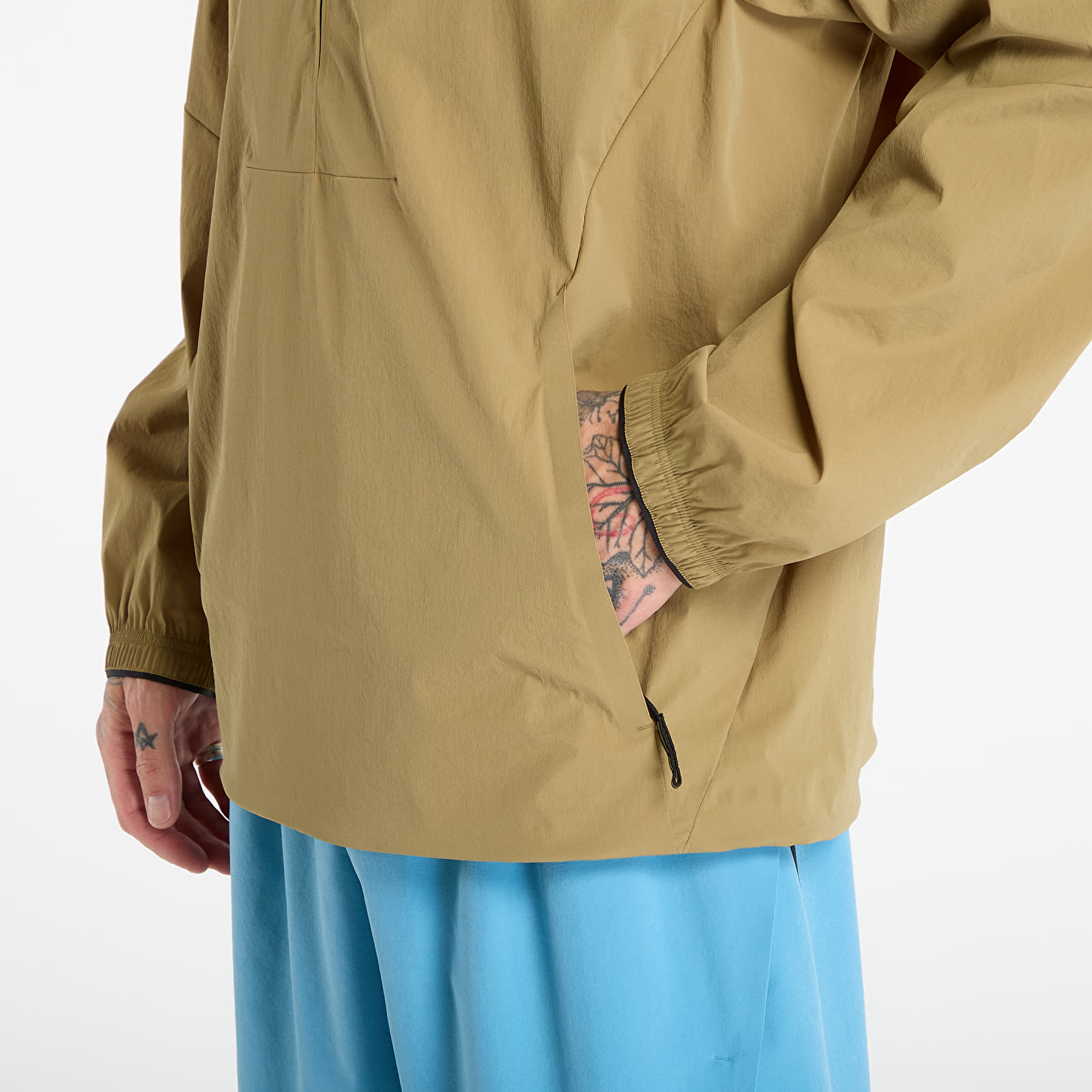 Jacken On All-Day 1/2 Zip Jacket Beige/ Khaki