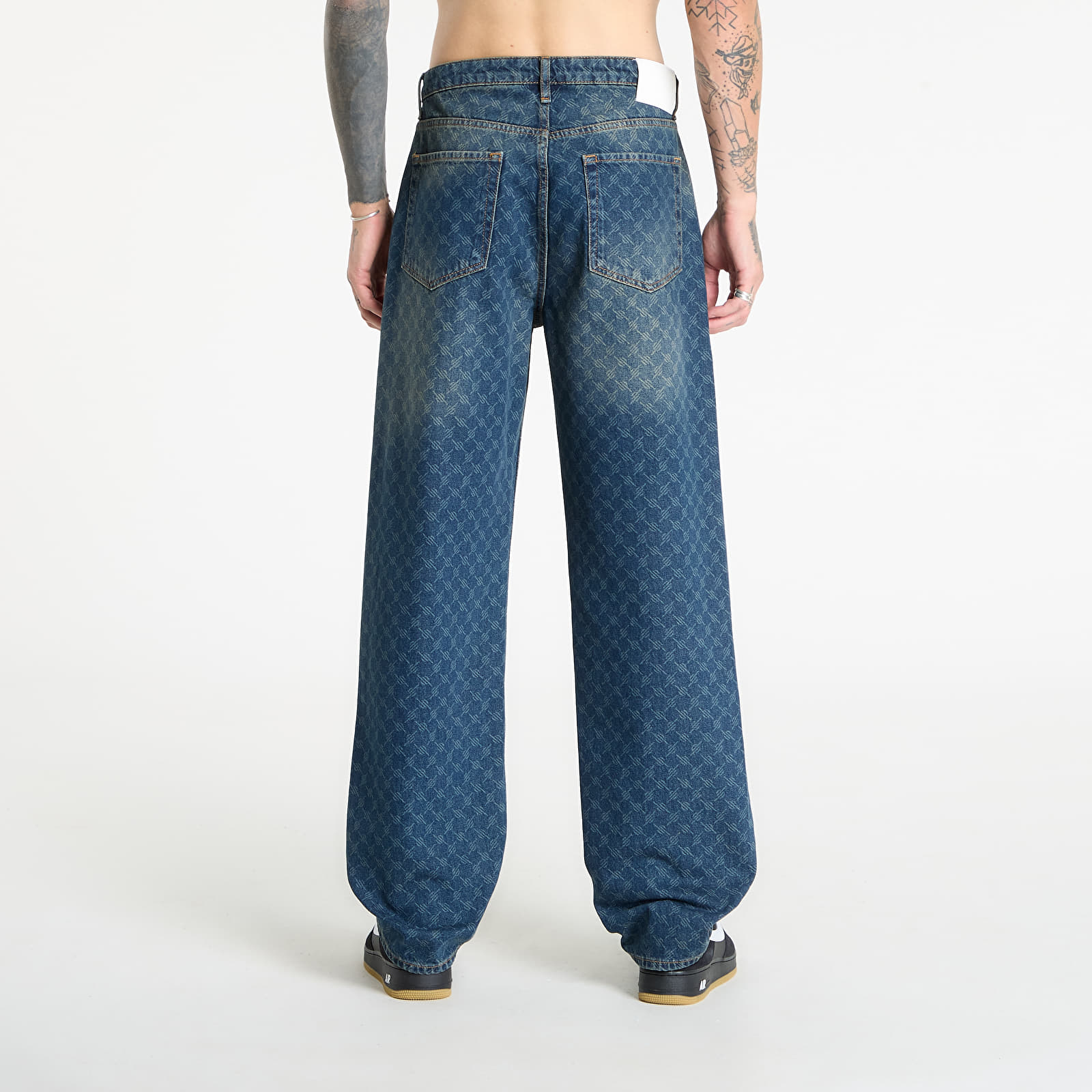 Jeans Daily Paper Amba Monogram Jeans Sand Blue