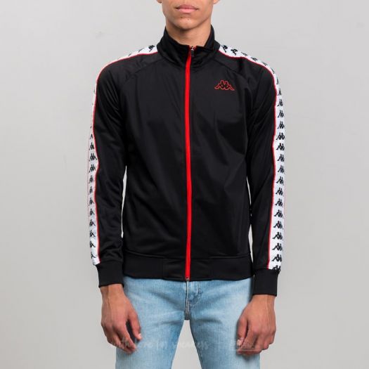 White and red kappa jacket store