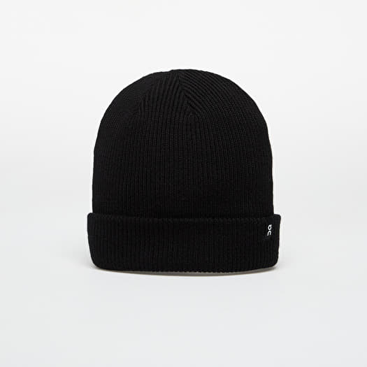 On Merino Beanie Black