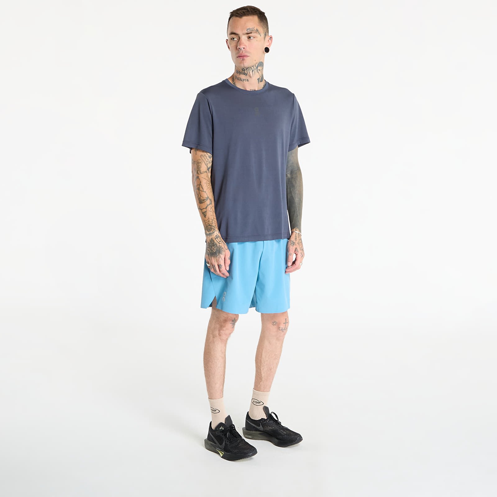T-Shirts On Trail Tee Blue