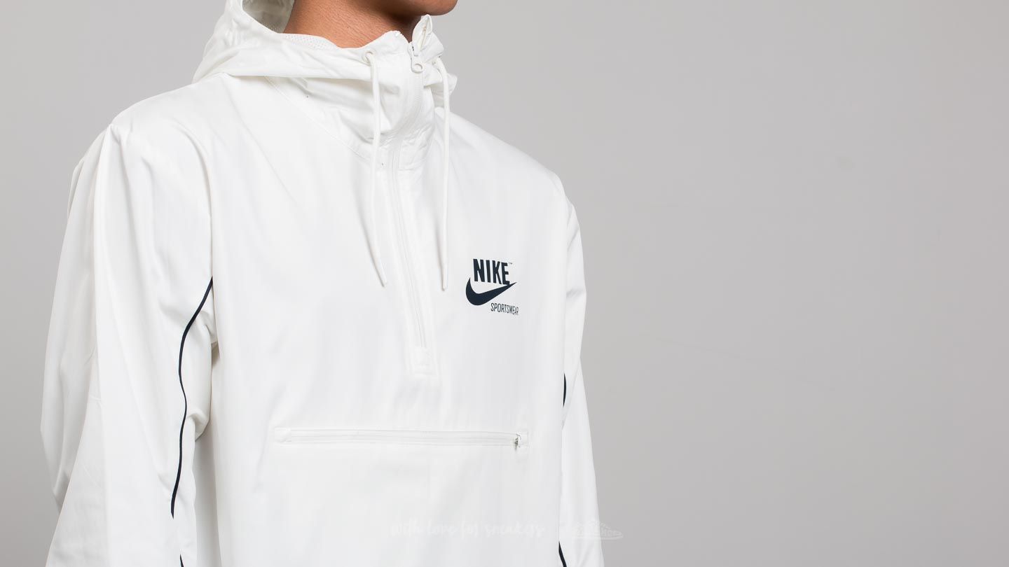 Coach Jackets Nike Sportswear HD Woven Archive Jacket Sail/ Obsidian