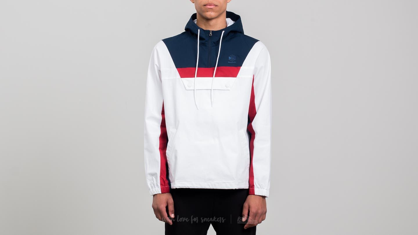 Вітровки Reebok EF 1/2 Full Zip Anorak Jacket White