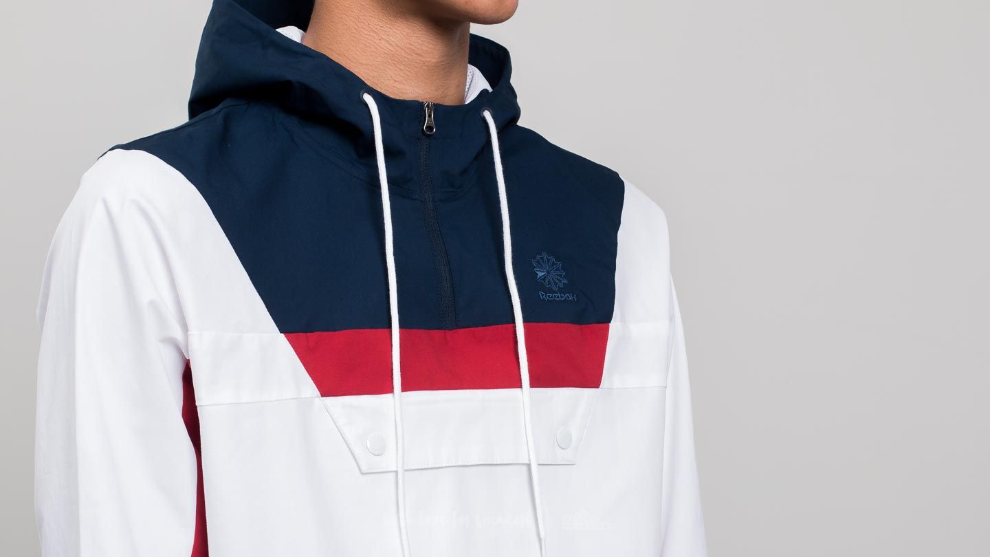 Вітровки Reebok EF 1/2 Full Zip Anorak Jacket White
