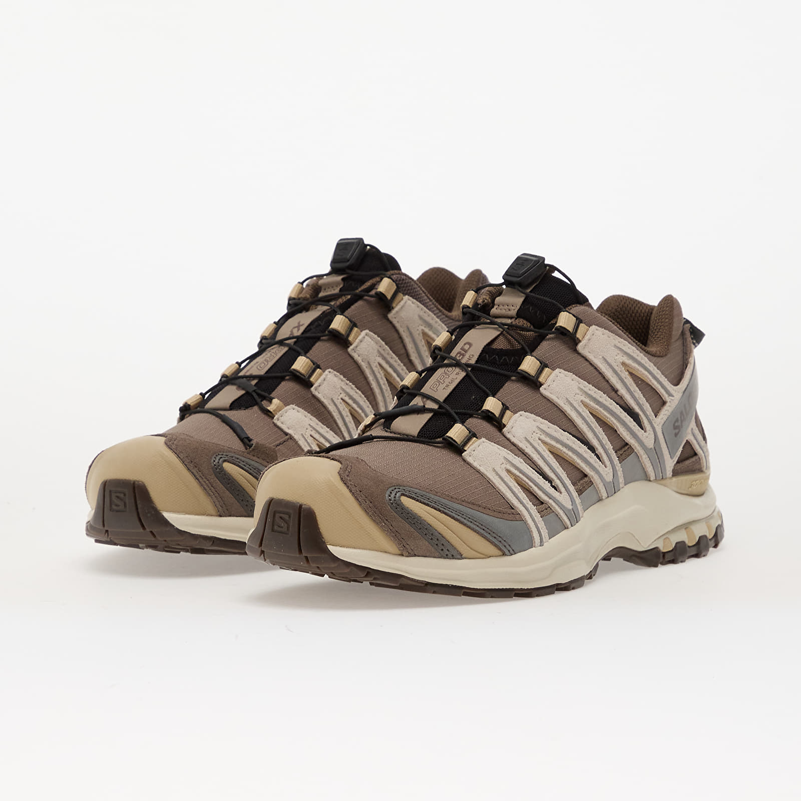 Men's shoes Salomon Xa Pro 3D Suede Falcon/ Canarg/ Sfari