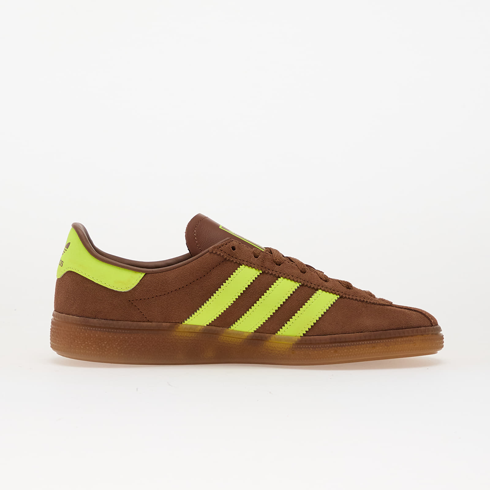 Women's shoes adidas Muenchen W Preloved Brown/ Solar Yellow/ Gum5