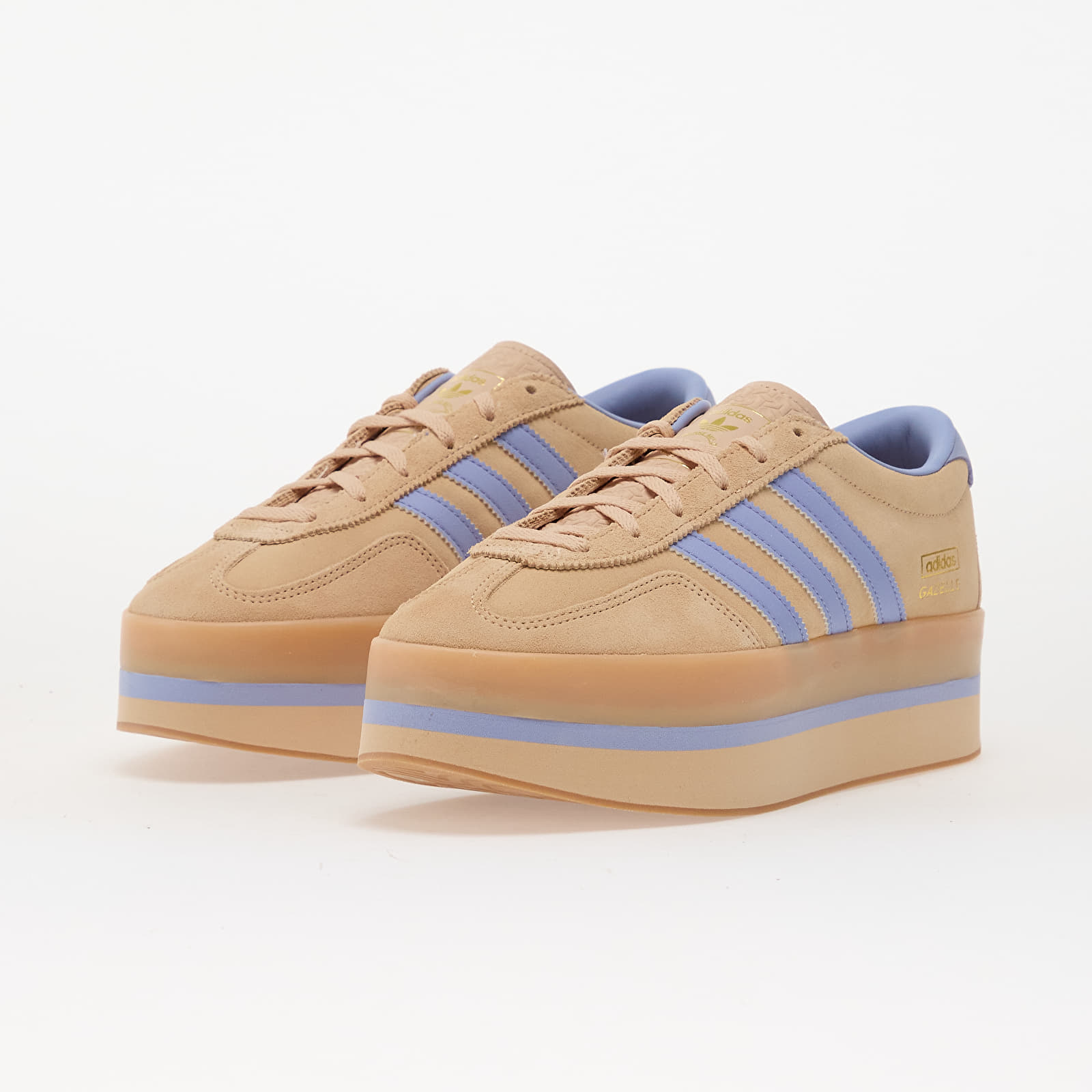 Women's shoes adidas Gazelle Stack W Halo Blue/ Bluspa/ Gum