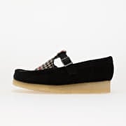 Clarks Originals Wallabee T Bar Black Tweed Comb