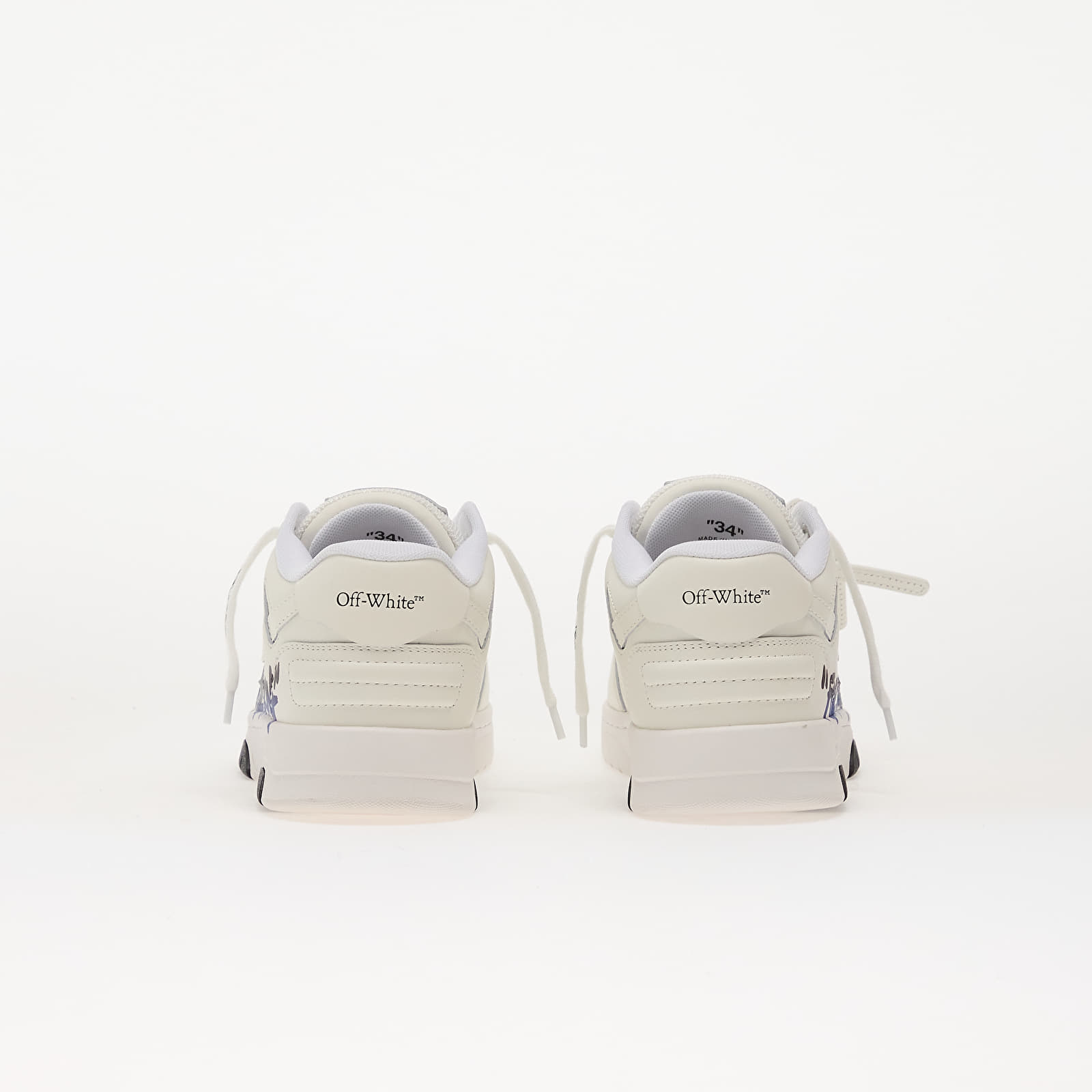 Herren Sneaker und Schuhe Off-White Out Of Office For Walking White/ Dark Blue