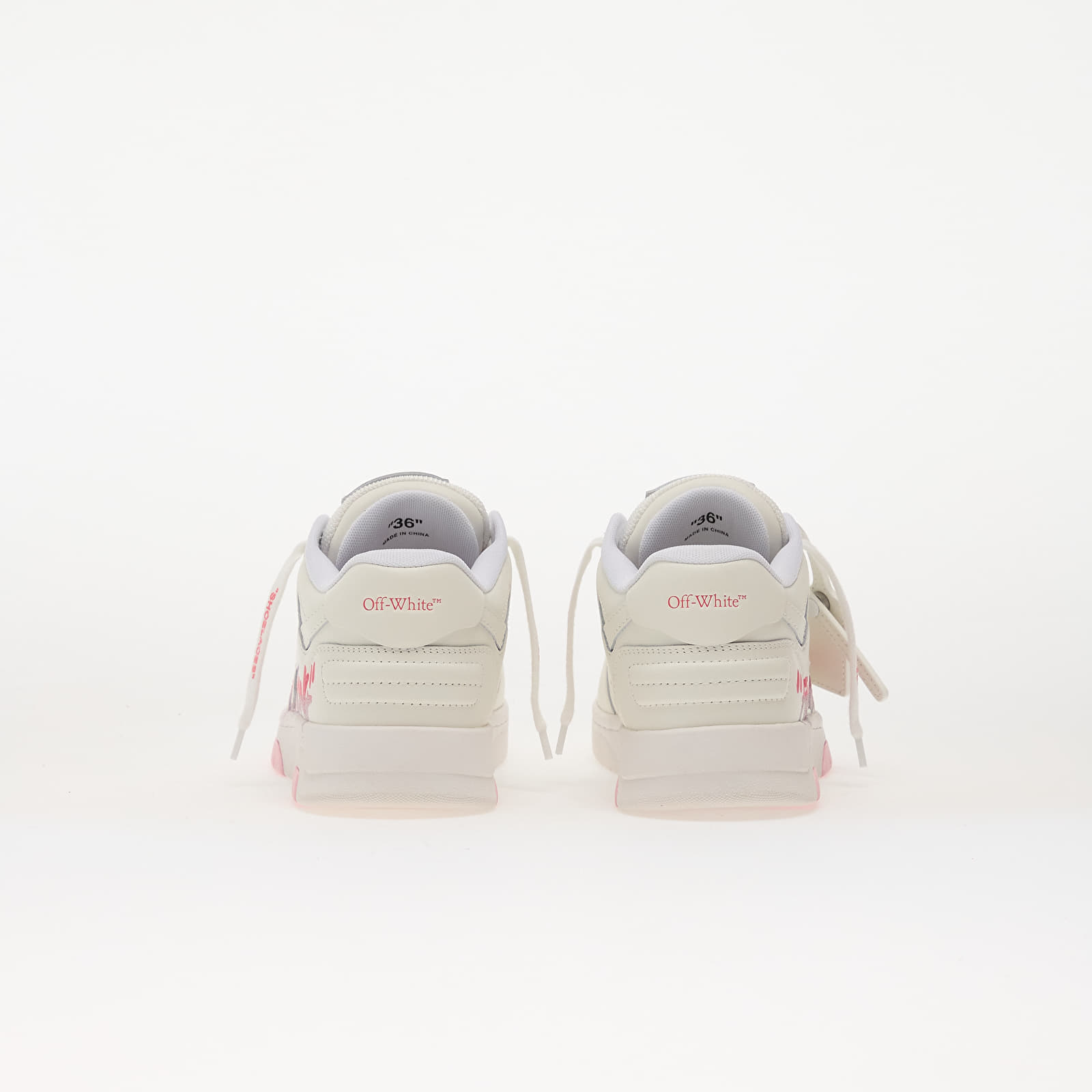 Men's shoes Off-White Out Of Office For Walking White/ Glittered