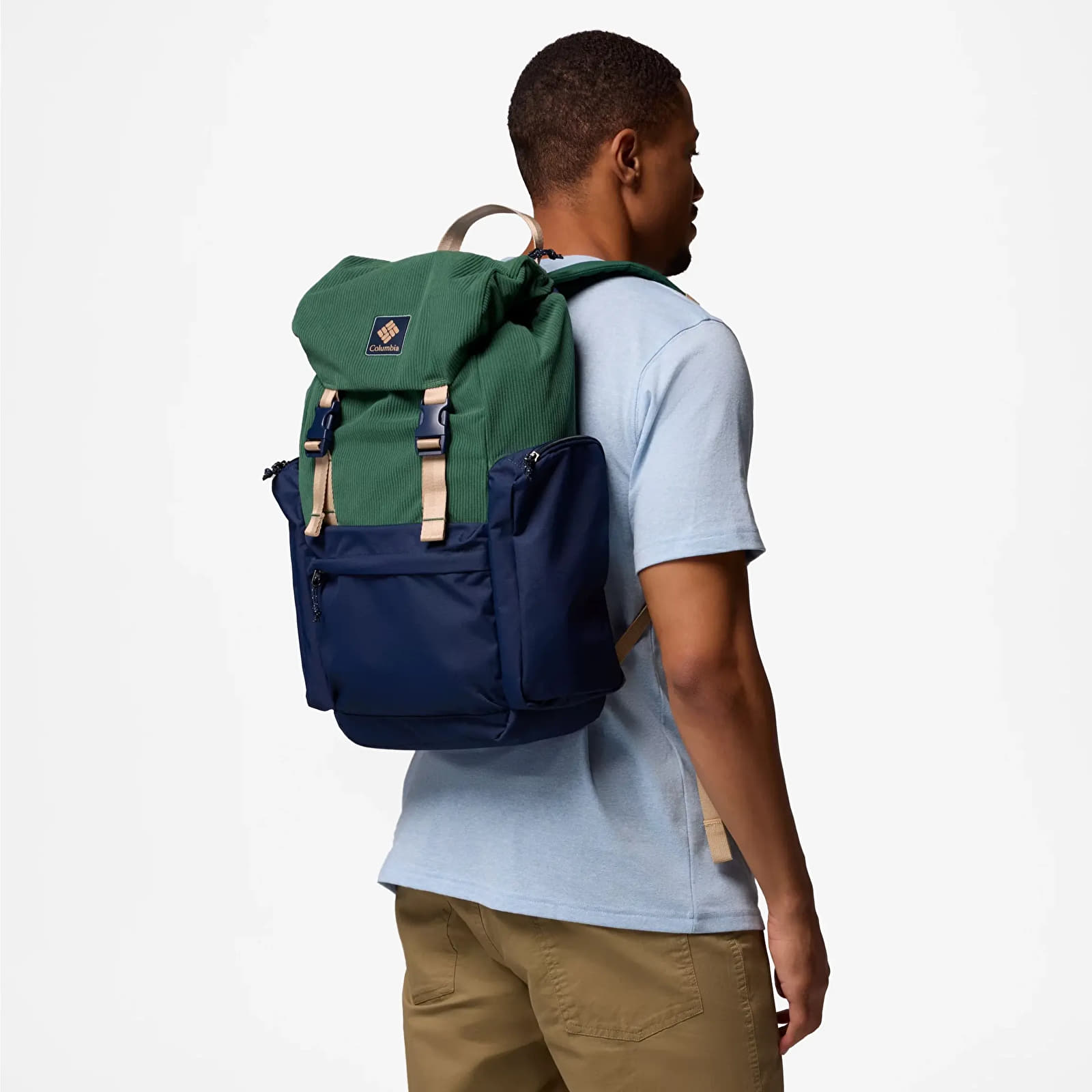 Zaini da uomo  Columbia Trail Traveler™ 28L Rucksack Rain Forest/ Collegiate Navy