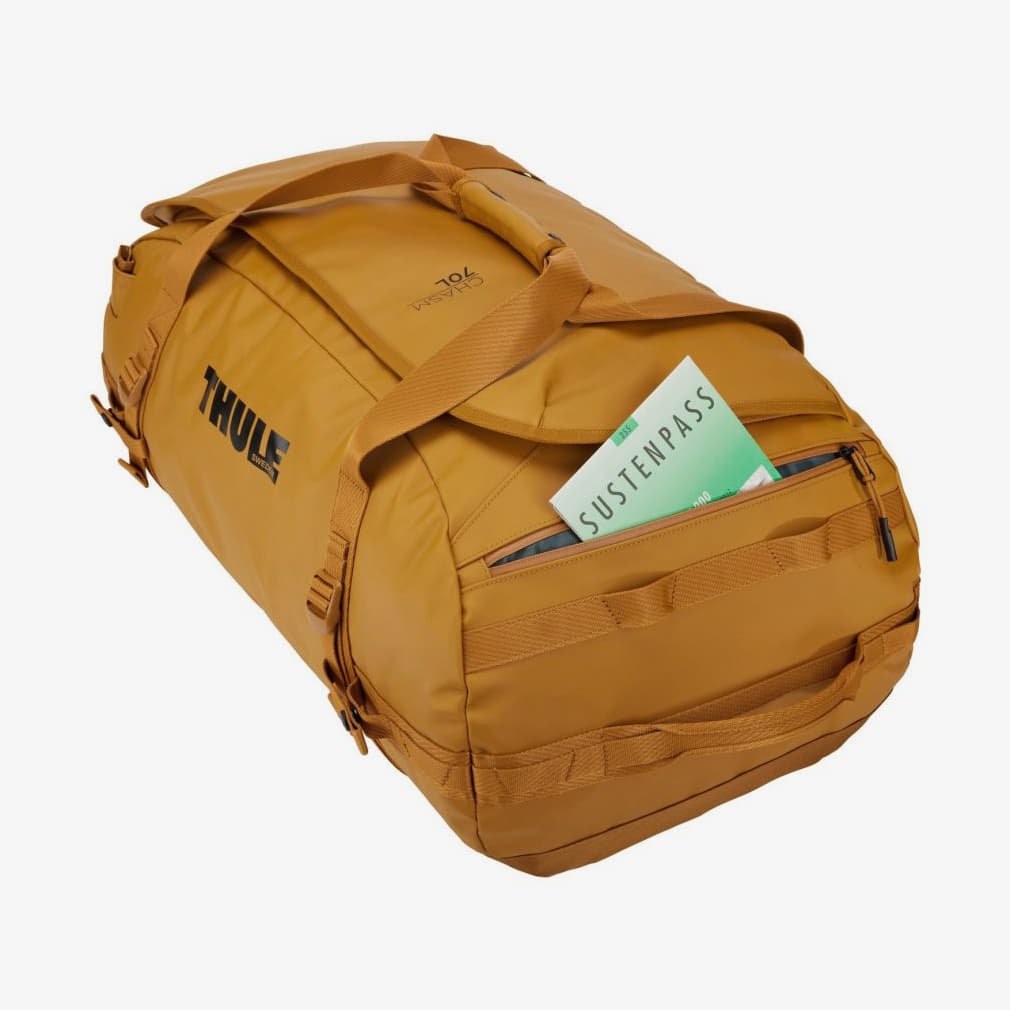 Duffle bag Thule Chasm Travel Bag 70 l Golden Brown