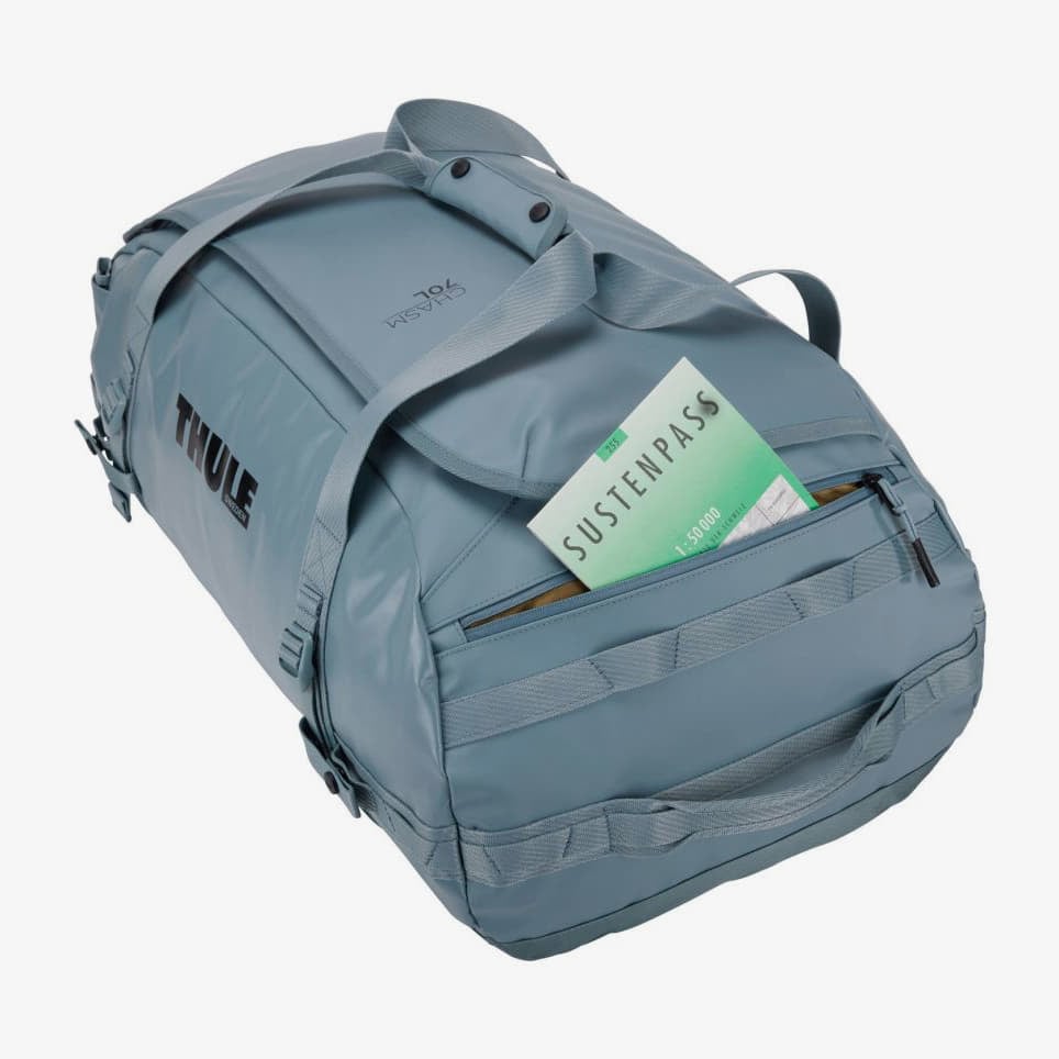 Duffle bag Thule Chasm Travel Bag 70 l Pond Gray