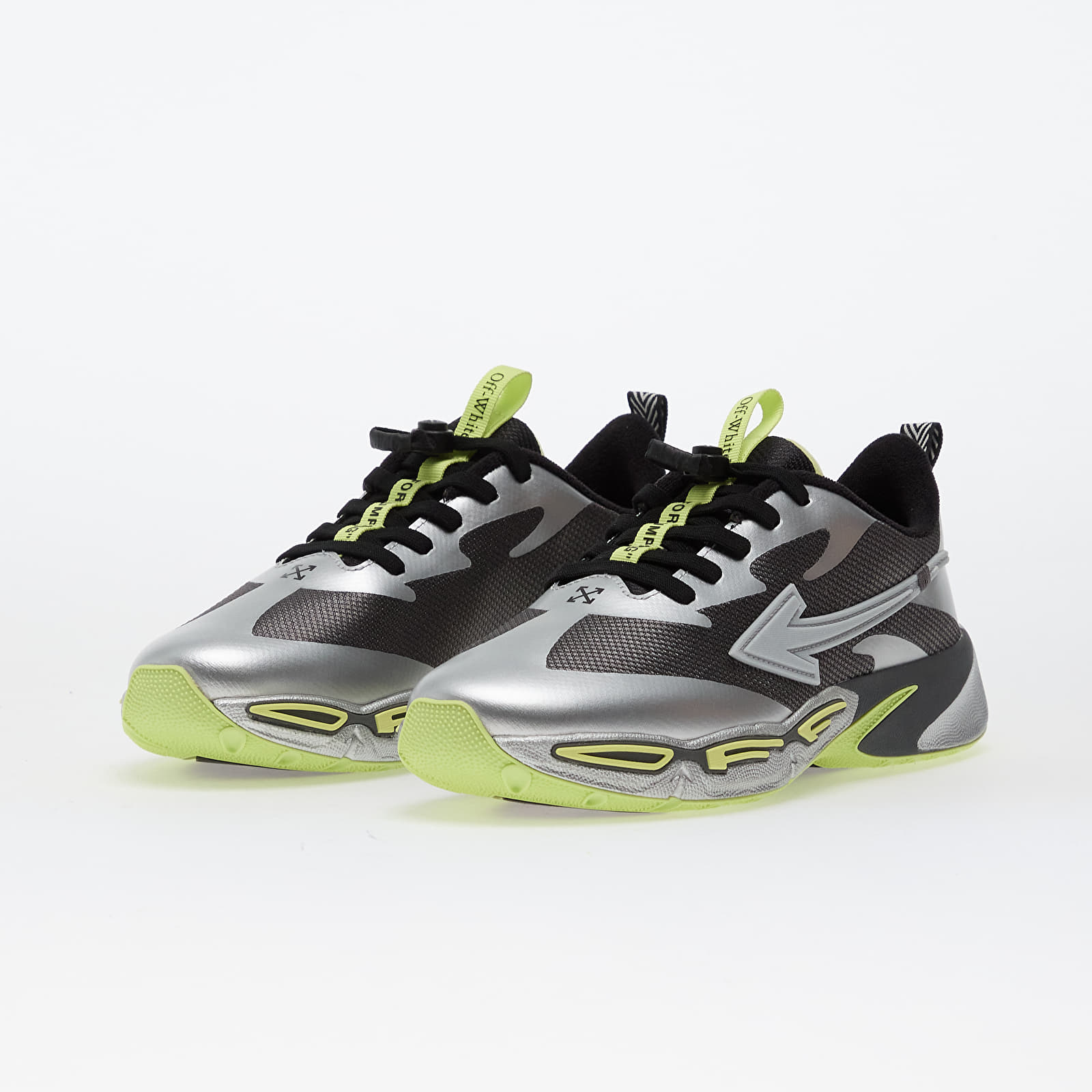 Women's shoes Off-White For Jumping Dark Grey/ Silver
