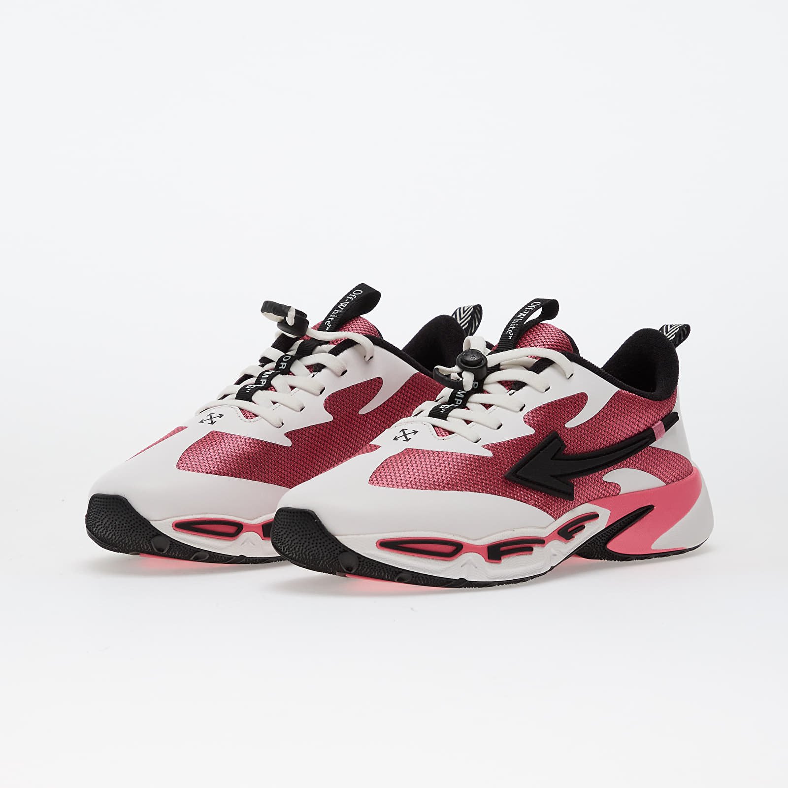 Women's shoes Off-White For Jumping Pink Pink/ White