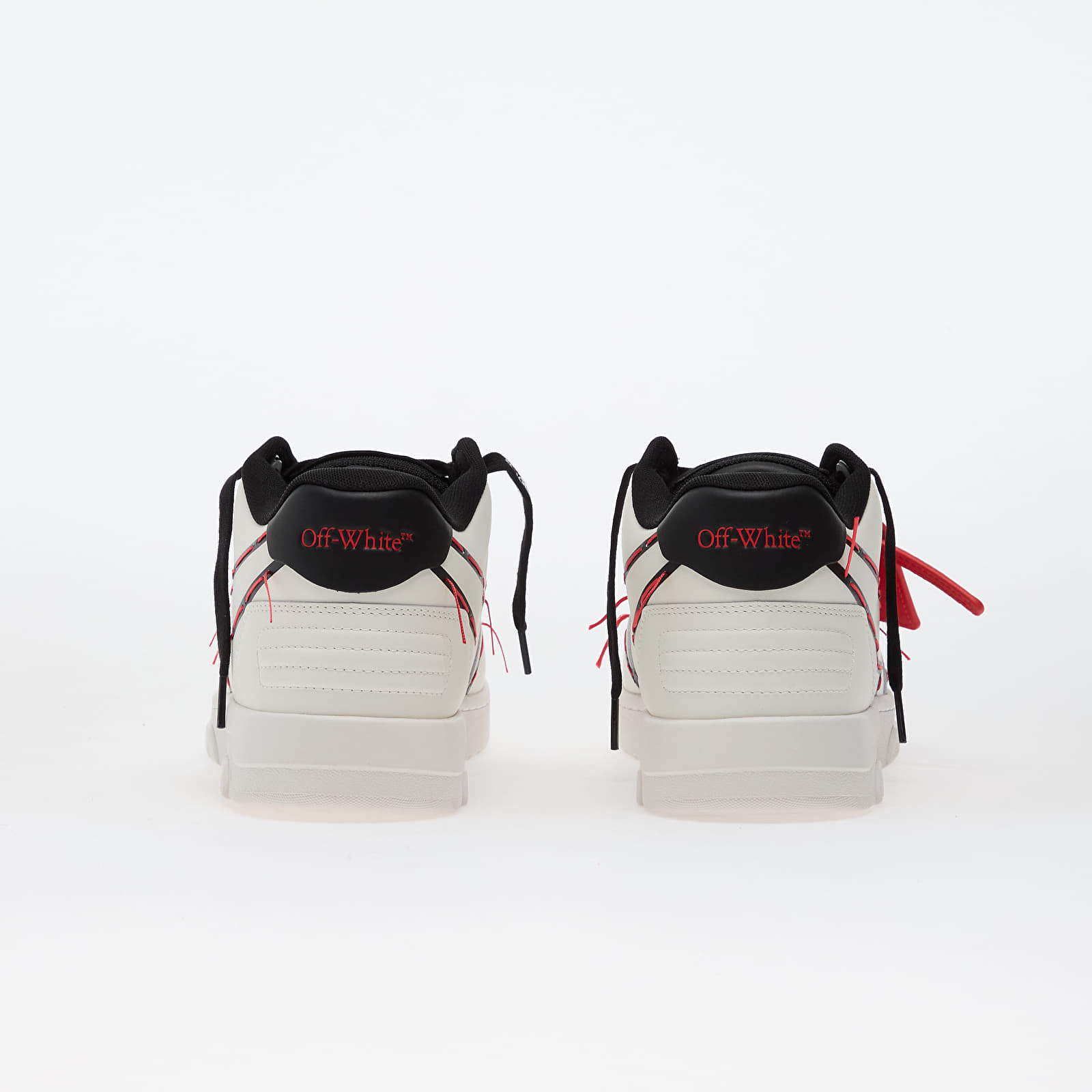 Herren Sneaker und Schuhe Off-White Ooo Printed & Stitched Arrow White/ Black