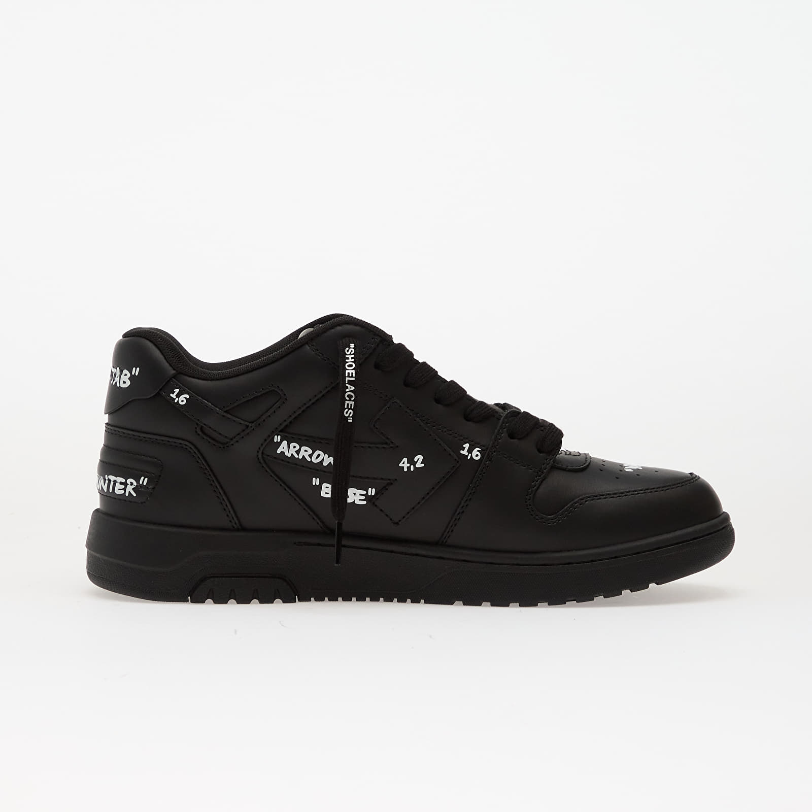 Men's shoes Off-White Out Of Office Graffiti Black/ White