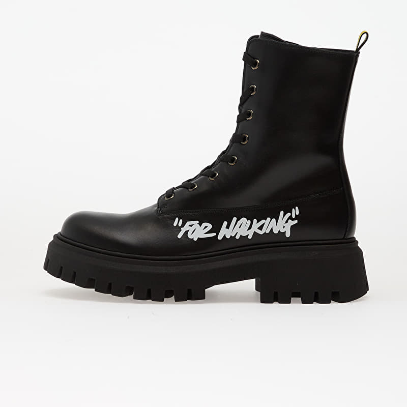 OFF-WHITE KIDS For Walking Ankle Boot Black/ White
