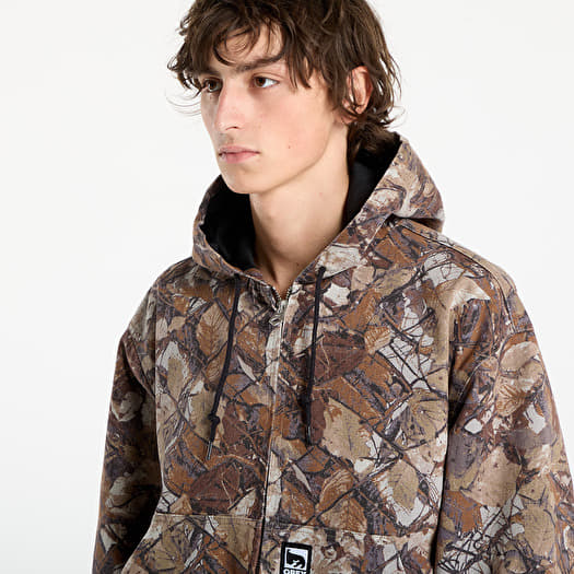 Jackets OBEY Glen Zip Up Jacket Fence Camo Multi (121800593-FNC