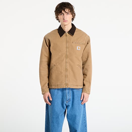 Carhartt WIP OG Detroit Jacket (Winter) UNISEX Hamilton Brown/ Tobacco Stone Canvas