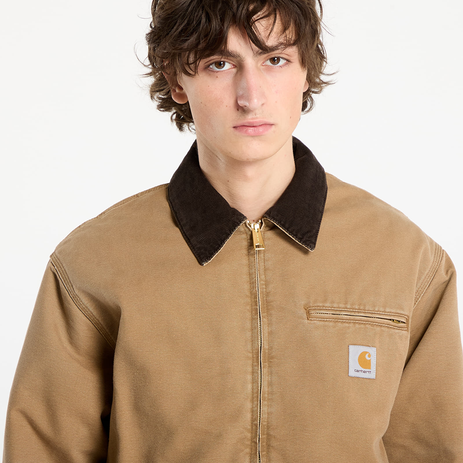 Jackets Carhartt WIP OG Detroit Jacket (Winter) UNISEX Hamilton Brown/ Tobacco Stone Canvas