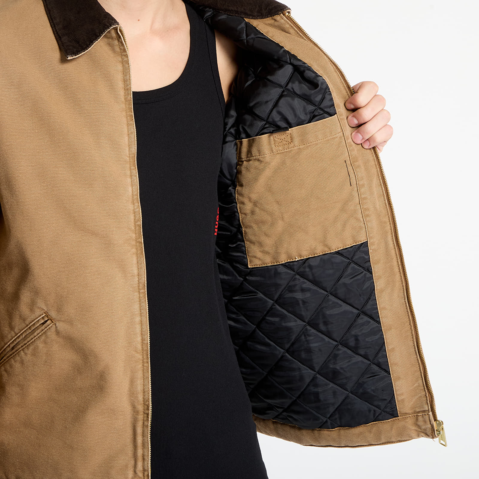 Jackets Carhartt WIP OG Detroit Jacket (Winter) UNISEX Hamilton Brown/ Tobacco Stone Canvas