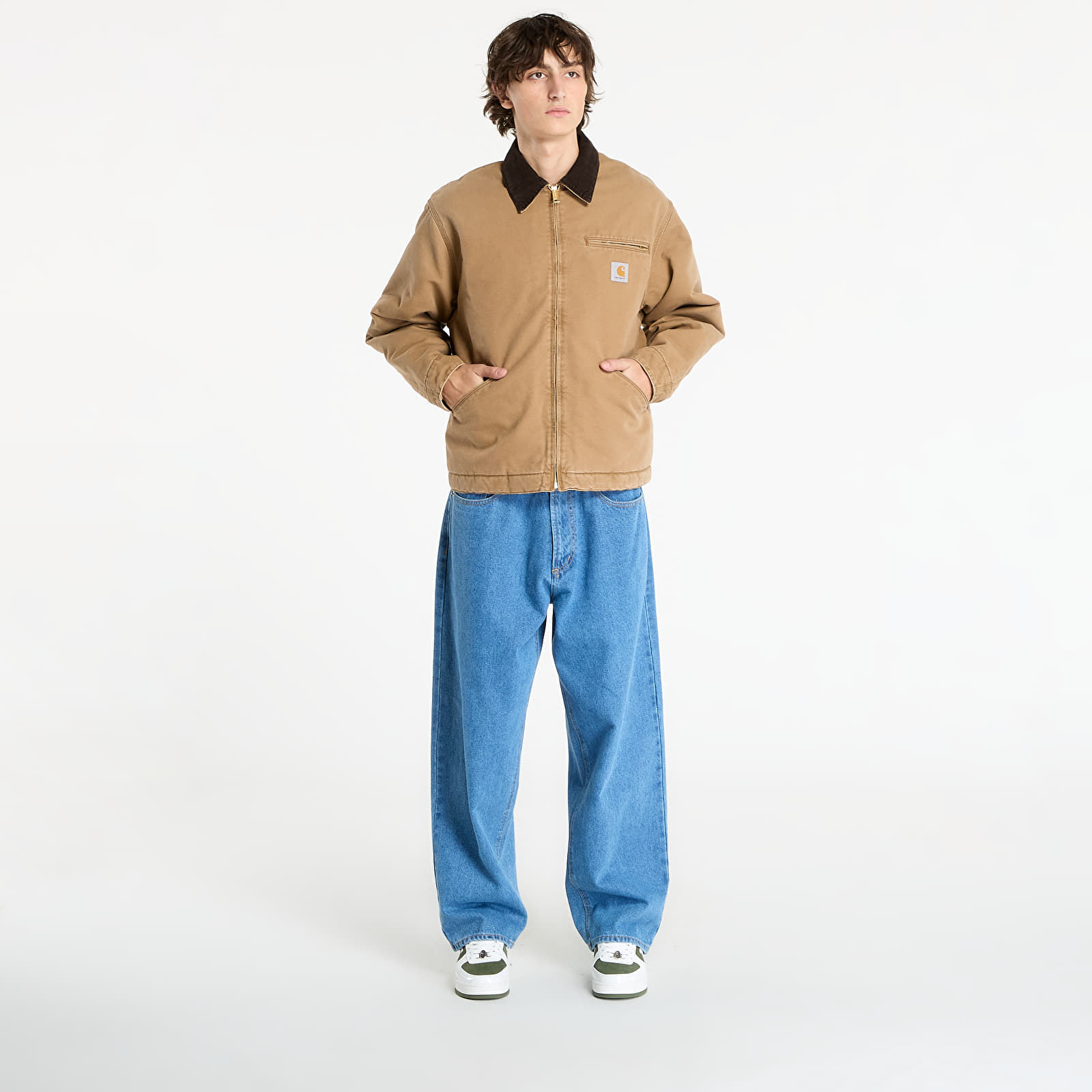 Jackets Carhartt WIP OG Detroit Jacket (Winter) UNISEX Hamilton Brown/ Tobacco Stone Canvas