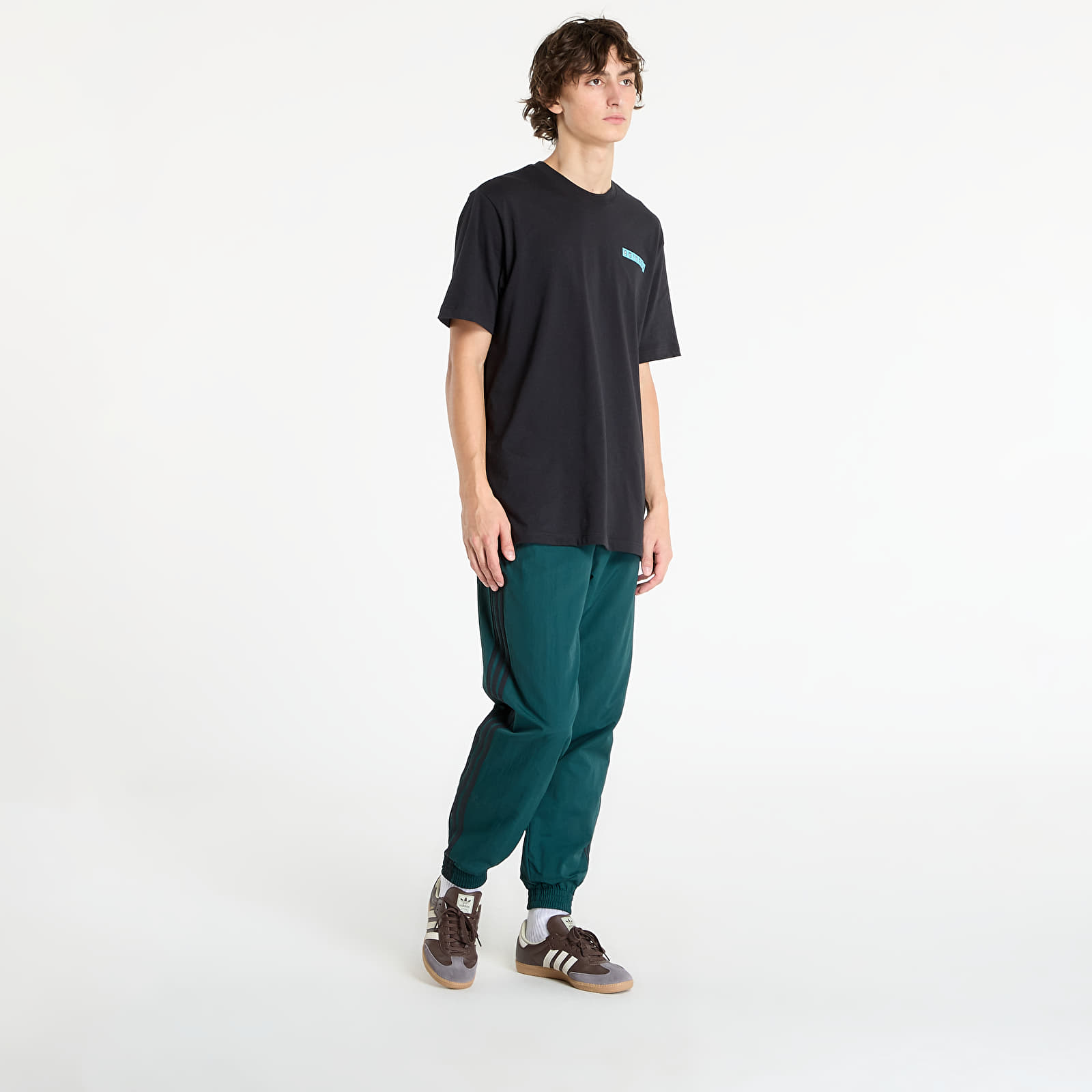 Παντελόνια adidas Adicolor Woven Firebird Track Tracksuit Bottoms Aurora Ivy/ Black