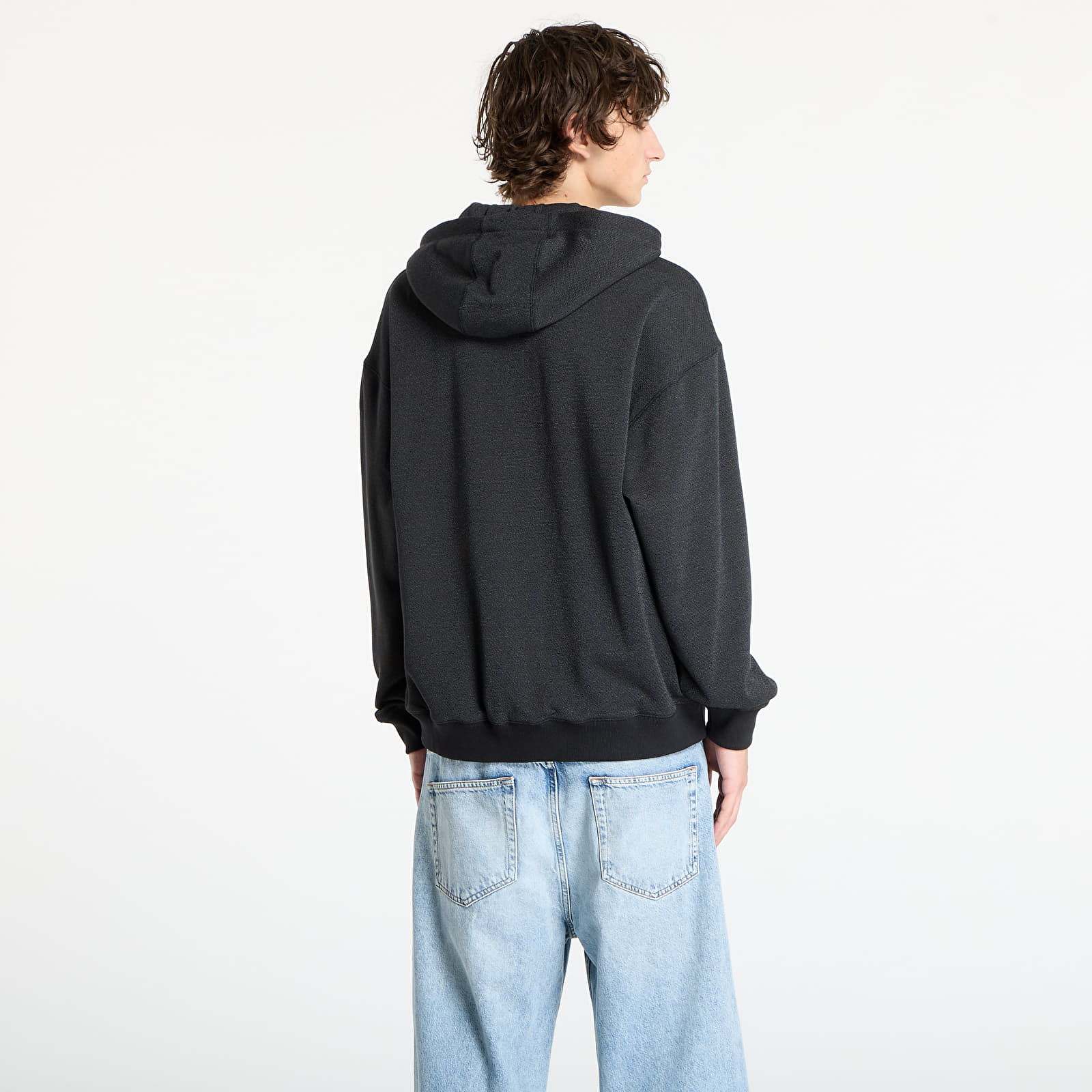 Sweatjacken und Sweatshirts adidas Equipment Reflective Hoodie Full-Zip Black/ Black