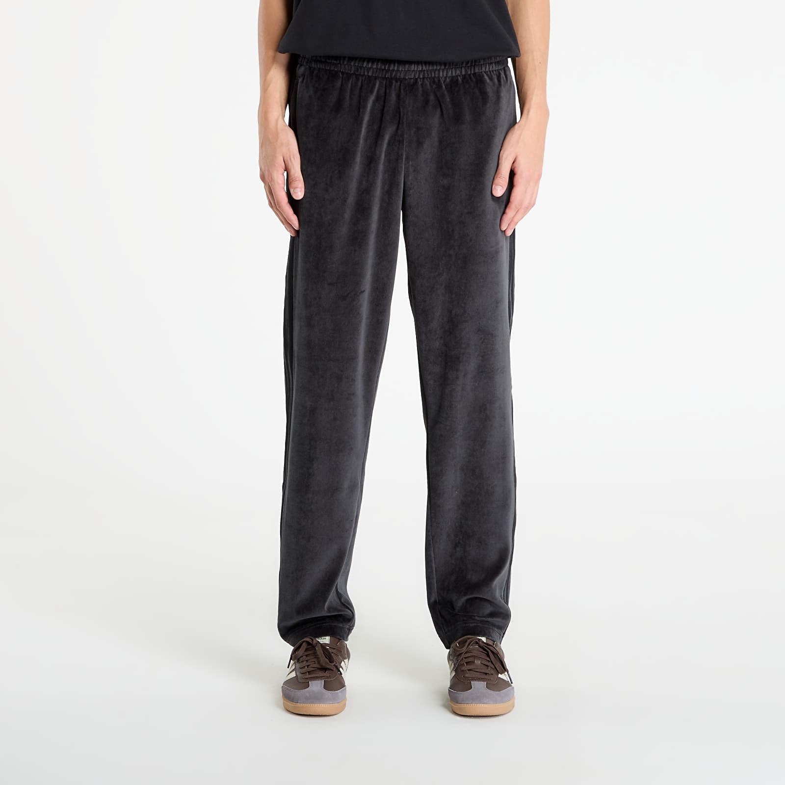 Hosen adidas SST Adicolor Velour Track Pants Black