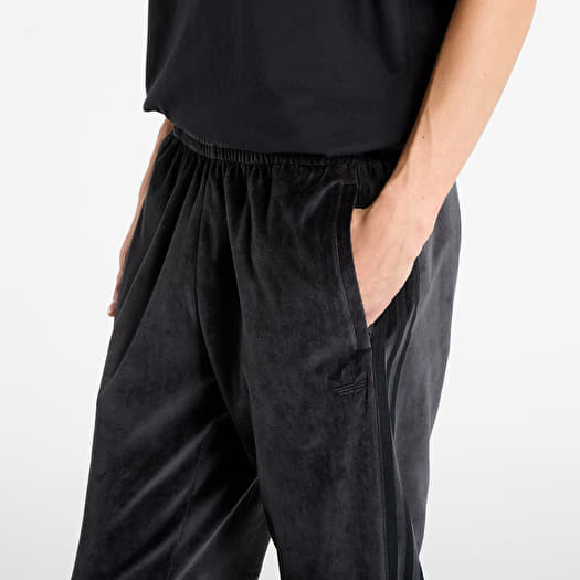Pants adidas SST Adicolor Velour Track Pants Black Footshop