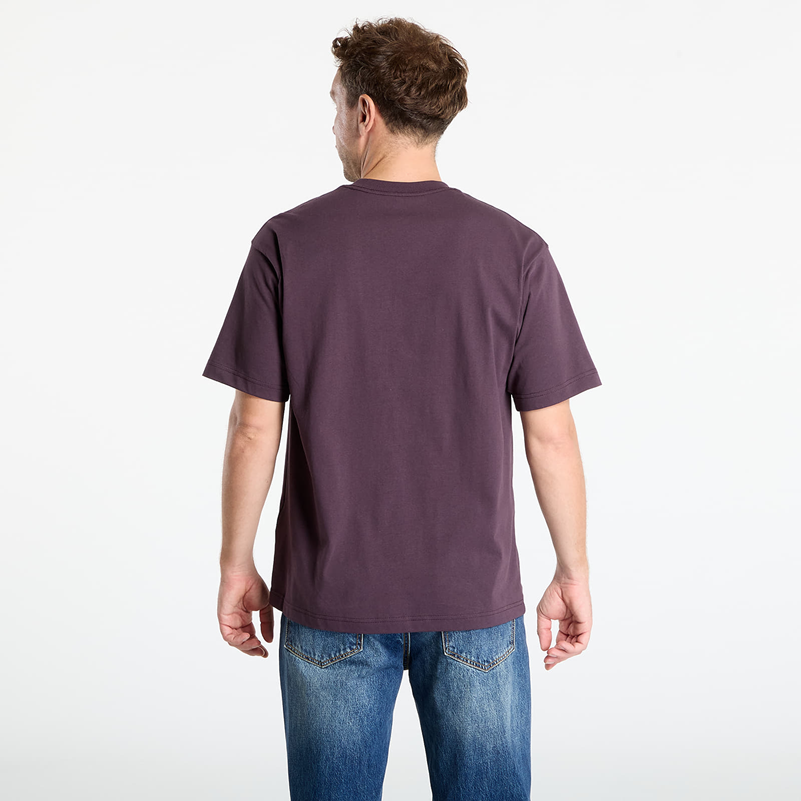 Miesten T-paidat Vans Mouf Loose SS Tee Dark Port