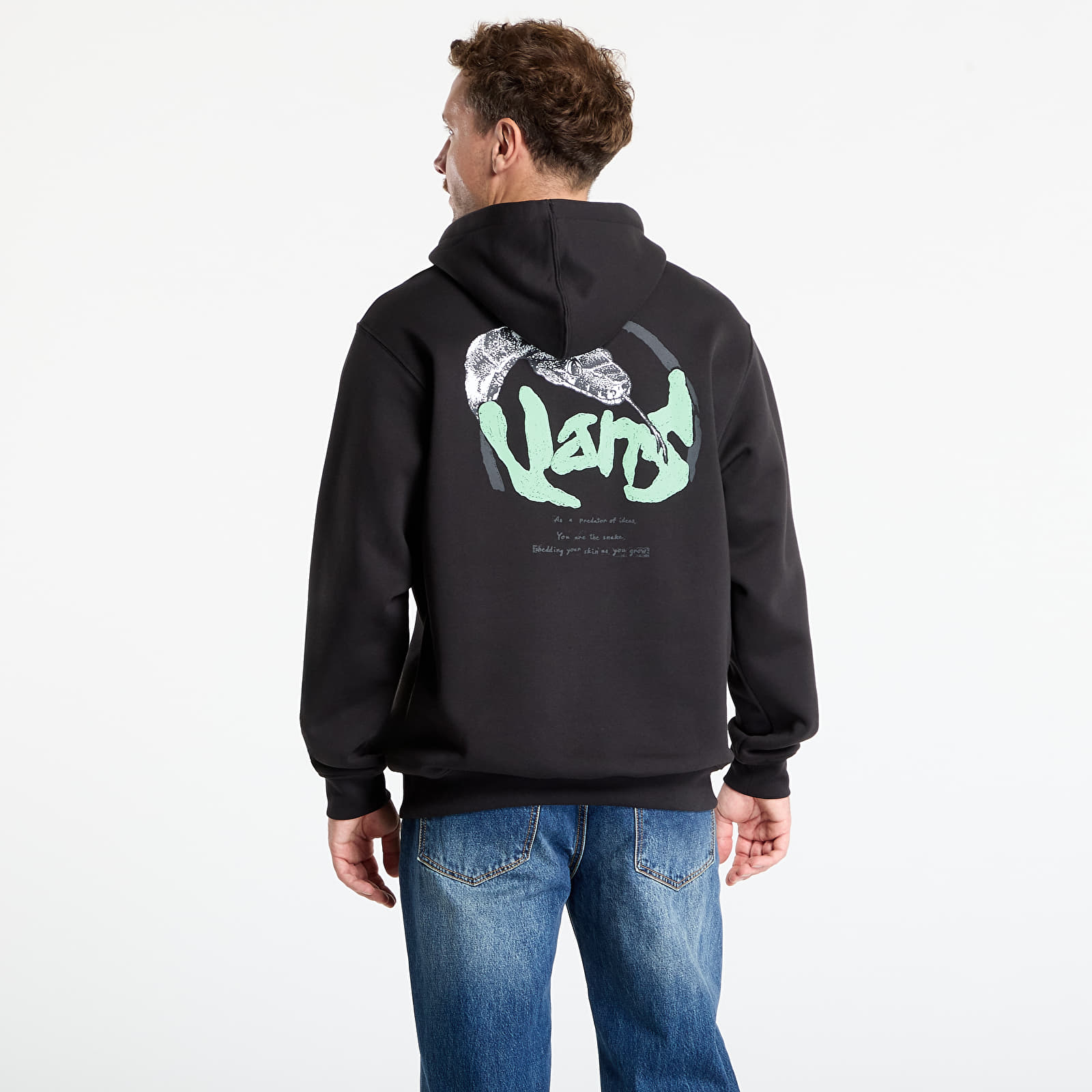 Hoodies für Männer Vans EVOLVE PO HOODIE Black