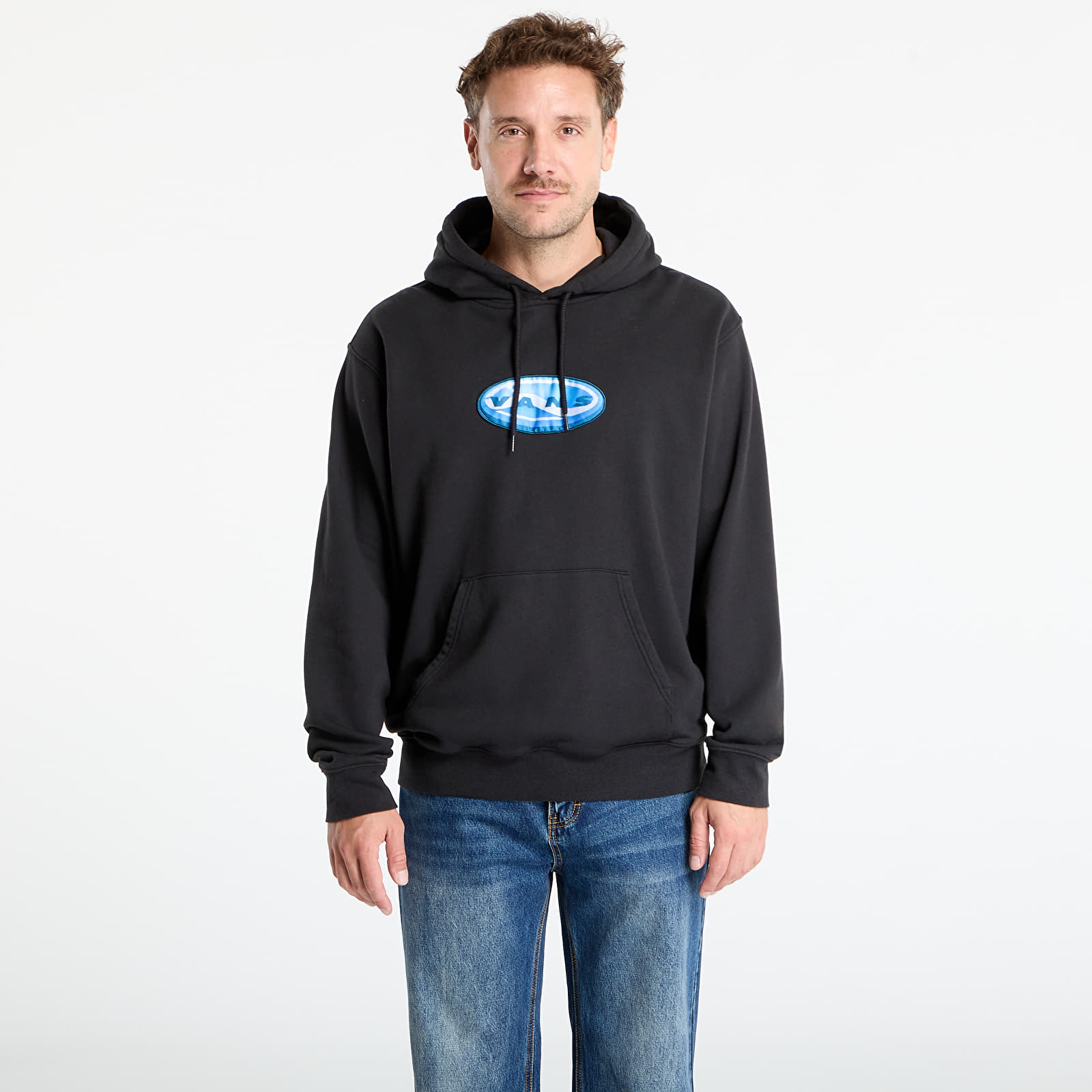 Moški hoodiji Vans 3D Retroval Pullover Black