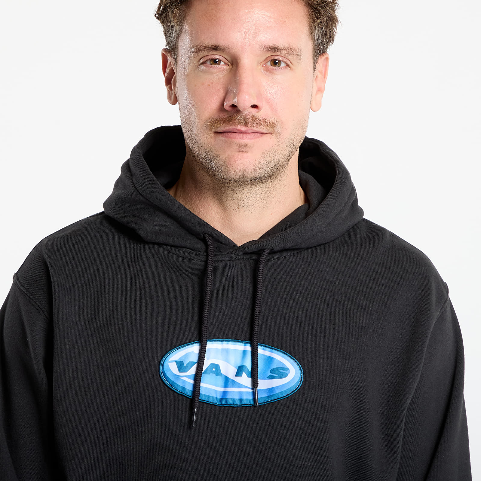 Moški hoodiji Vans 3D Retroval Pullover Black